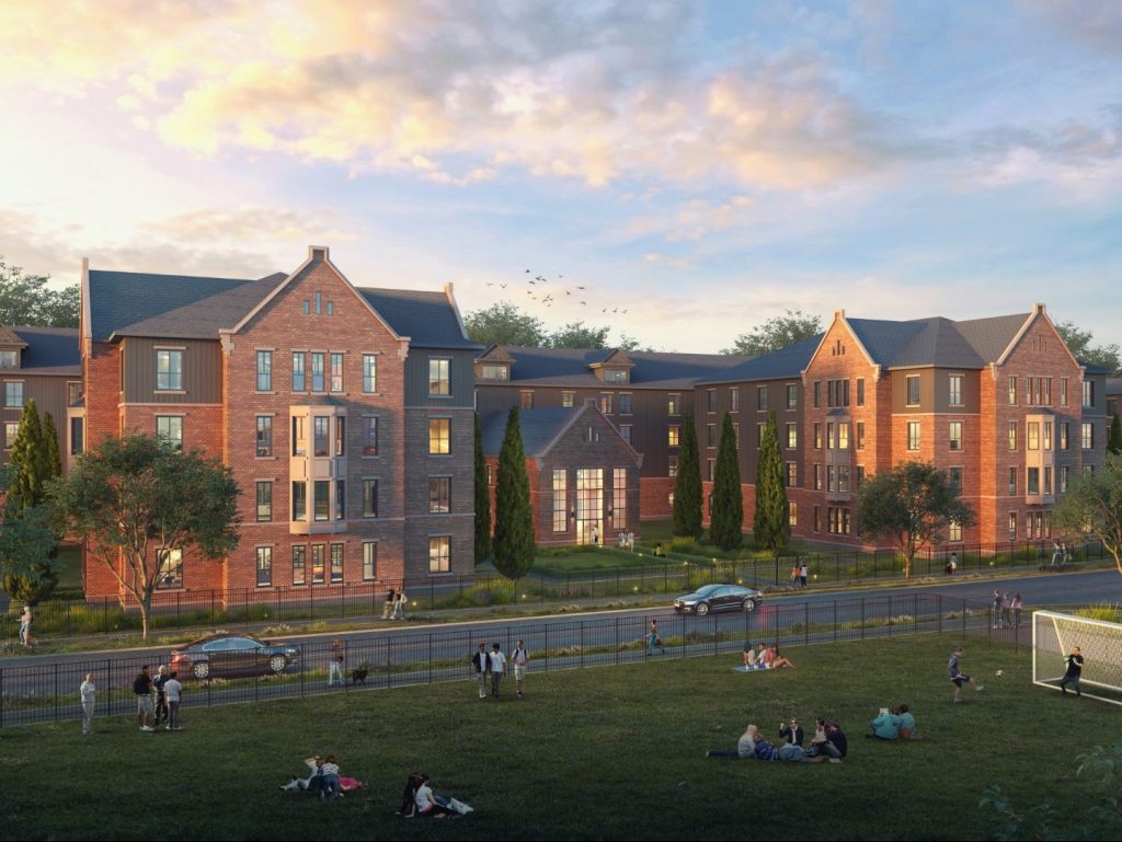 University of Memphis, in partnership with The Annex Group, is developing a 540-bed, on-campus student community.